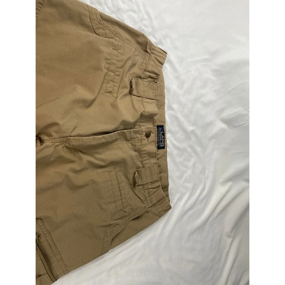 LA Police Gear Atlas Tactical Pants Mens 38x30‎ Coyote Brown Ripstop Cargo LAPG